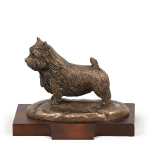 Norwich Terrier figurka na drewnie Art-Dog